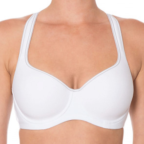 Triaction Racerback Sports Bra 10091200 White