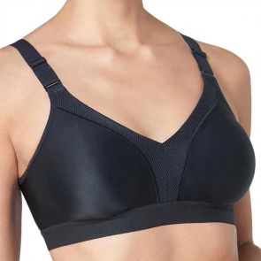 Triaction Wellness Wirefree Sports Bra 10184765 Black