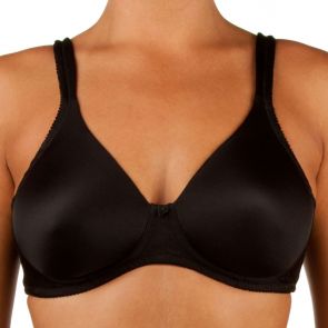 American Breast Care Seamless Moulded Cup Mastectomy Bra Black 106