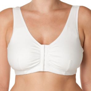American Breast Care Leisure Mastectomy Bra White 110