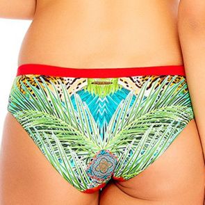 FINAL SALE Aqua Blu Instinct Classic Swim Brief A8075IN Multi