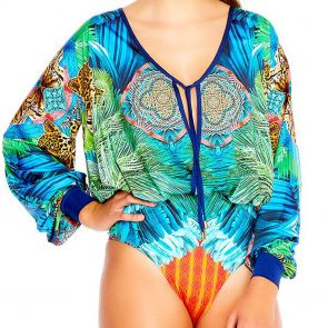 Aqua Blu Instinct Euphoria Swim One Piece A8077IN Multi