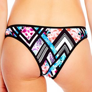 FINAL SALE Heaven Mirage Cross Over Swim Bottom H8060MI Multi