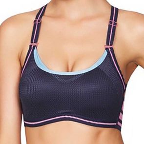 Bendon Sport Go Extreme Impact Bra 248-7526 Astral Aura With Fluro Pink