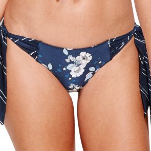 Seafolly Splendour Tie Side Hipster Swim Bikini Pants 40053-613 Indigo