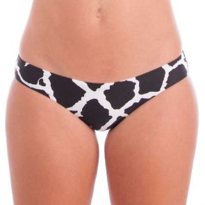 Heaven Wild Side Cheeky Bum Brief Black/ White H5074WS