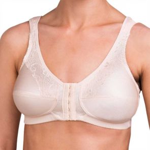 Trulife Bethany Front and Back Opening Soft Cup Bra Nude 212TL