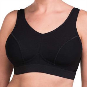Trulife Sophia Active Soft Cup Bra Black 330TL
