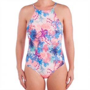 Heaven Coral Mania High Neck One Piece Multi H6101CM