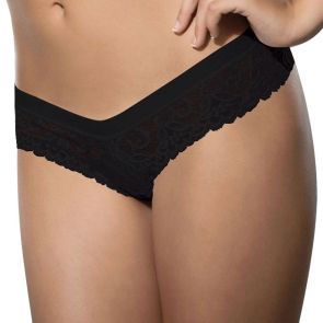 Doreanse Womens Thong 6155 Black