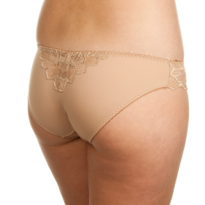 FINAL SALE Audelle Fiore Mini Brief Nude 93215
