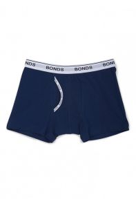 Bonds Boys Classic Guyfront Trunk UZYP Bluebolt