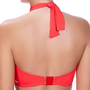 FINAL SALE Freya Swim Deco Swim Underwire Moulded Multiway Bandeau Top Insanely Red AS3872