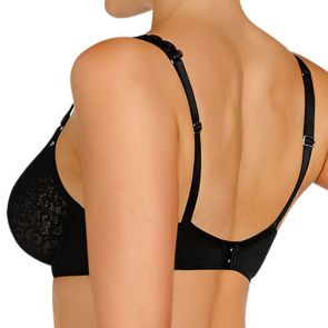 FINAL SALE Lovable Ece Queen Underwire Bra LL20-1148 Black/Soft Pink