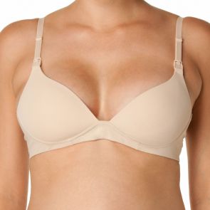 Lovable Maternity Suddenly Shapely Moulded T-Shirt Nursing Bra Nude LLSS154NB