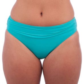 Moontide Contours Ruched Front Pant Aqua M7865CN