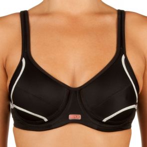 Berlei Electrify Underwire Sports Bra Sparkle Black Y556W