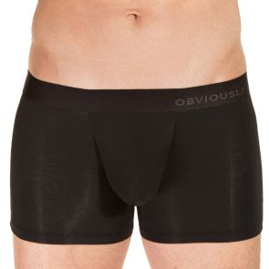 Obviously PrimeMan Boxer Brief 3 Inch Leg A00 Black