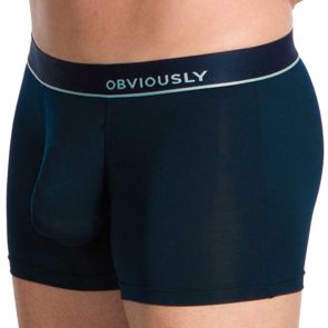 Obviously PrimeMan Boxer Brief 3 Inch Leg A00 Midnight
