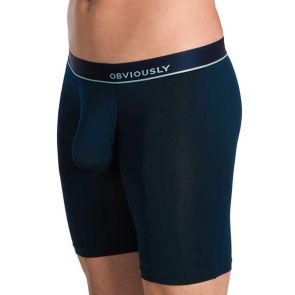 Obviously PrimeMan Boxer Brief 9 Inch Leg A01 Midnight