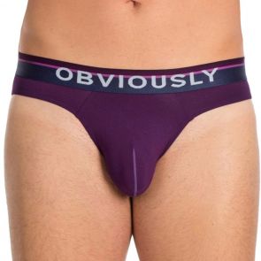 Obviously PrimeMan Hipster Brief A04 Purple
