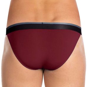 Obviously PrimeMan Bikini Brief A05 Maroon