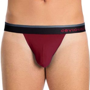 Obviously PrimeMan Bikini Brief A05 Maroon