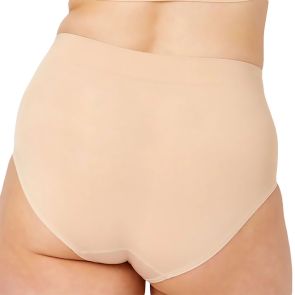 Ambra Killer Figure Powerlite Full Brief Rose Beige