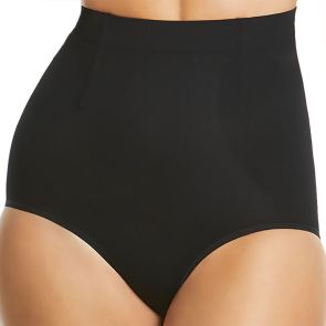 Ambra It's a Cinch Hi Waisted Full Brief Black