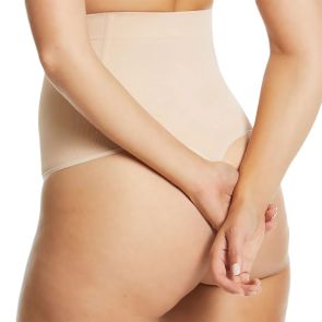 Ambra It's a Cinch Hi Waist G-String Rose Dust