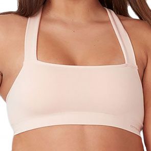 Bonds Pink Jersey Cotton Wire Free Bandeau Strapless Bra