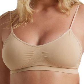 Ambra Bare Essentials Padded Wirefree Bra AMUWEBPBR Rose Beige