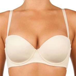 Bassoni Convertible Strapless Bra BA2002SL Nude
