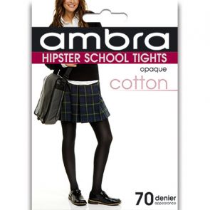 Ambra Cotton Hipster School Tight CHIPST Classic Black Multi-Buy