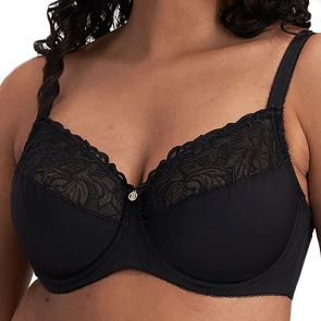 Berlei Classic Lace Embroidered Non-Contour Bra YXDT Black