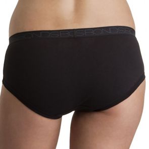 Bonds Cottontails Midi Briefs 3PK WY5P Black