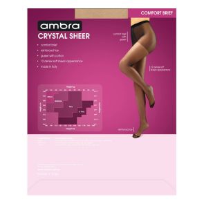 Ambra Crystal Sheer Classic Pantyhose Natural Multi-Buy