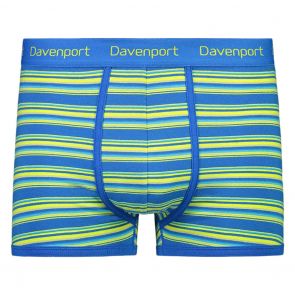 Davenport Essentials Shade Mens Trunk DM163-036Z Lime/Faience Stripe