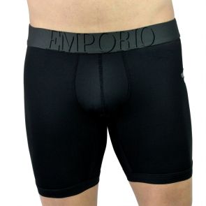 Emporio Armani Ciclista Microfiber Boxer Brief 111324 3A558 Black