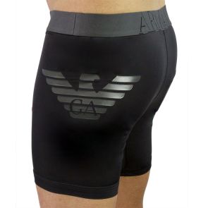 Emporio Armani Ciclista Microfiber Boxer Brief 111324 3A558 Black