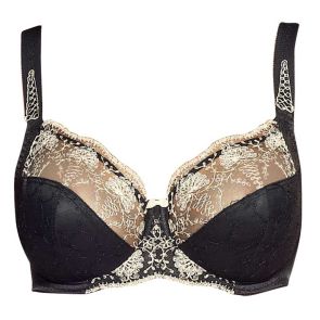 FINAL SALE Fantasie Elodie Underwire Side Support Bra Black FL2182