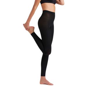 Ambra 6-Pack Footless Opaque Tights Black