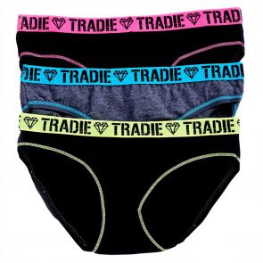 Tradie Girls 3-Pack Bikini GJ3344SB3 Core