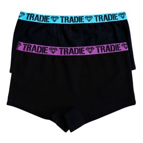 Tradie Girls 2PK Shortie GJ3347SL2 Essence
