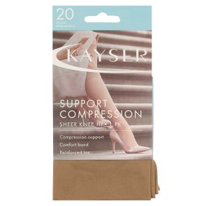 Kayser Leg Support Sheer Knee Hi’s H10110 Bare Multi-Buy