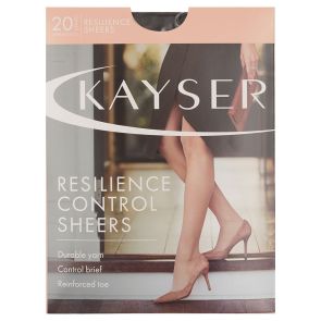 Kayser 5-Pack Resilience Control Sheers H10660 Barely Black