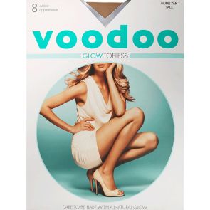 Voodoo Glow Toeless Sheers H30551 Nude Tan 