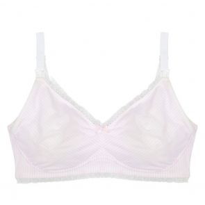 Heidi Klum Maternity Elodie Nursing Bra H71-740 Cradle Pink Stripe