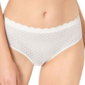 Sloggi Zero Feel Lace Highwaist Brief 10202035 Angora