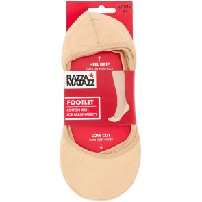 Razzamatazz 15-Pack Footlet HXU63G Natural